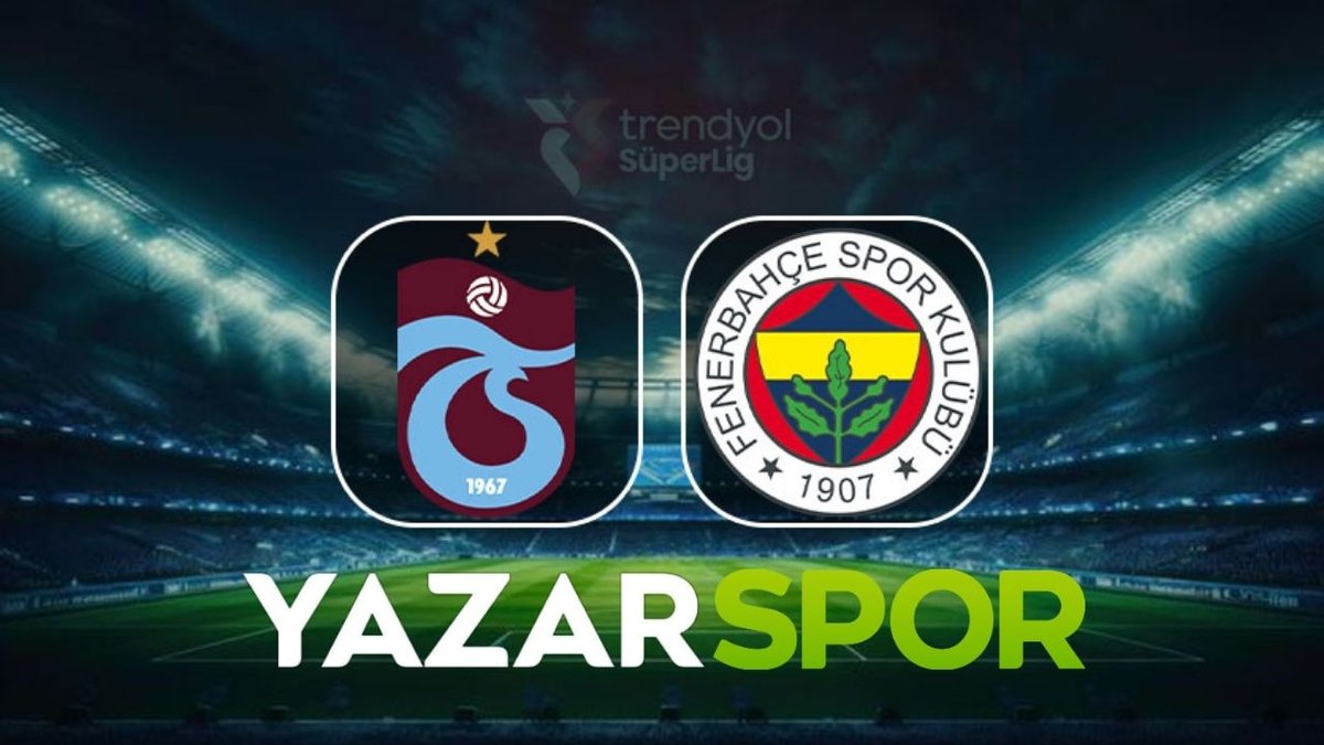 Trabzonspor-Fenerbahçe derbisi muhtemel 11'ler, maç saati ve istatistikler | Süper Lig 22. hafta