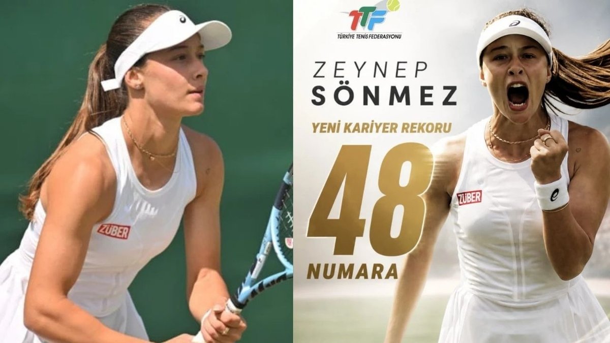 Zeynep Sönmez Tarihe Geçti Dünya Tenisinde İlk 50 Gururu