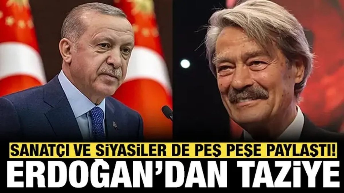 Başkan Erdoğan Ve Siyasilerden Kadir İnanır İçin Taziye Mesajları Büyük Bir Üzüntüyle Öğrendim