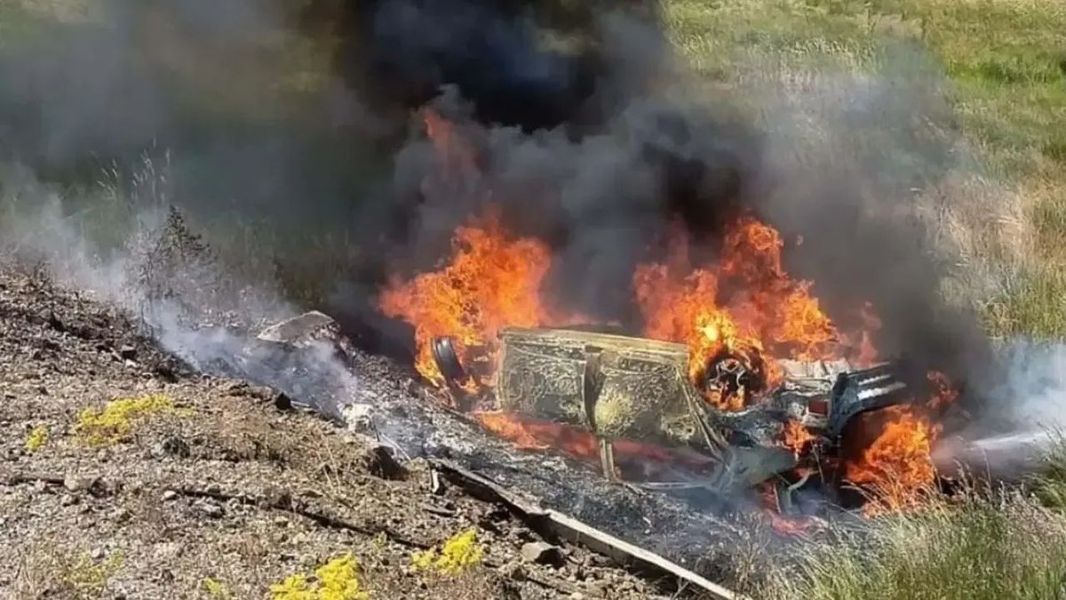 Ege'de Feci Kaza! Takla Atan Otomobil Alev Aldı: 5 Yaralı