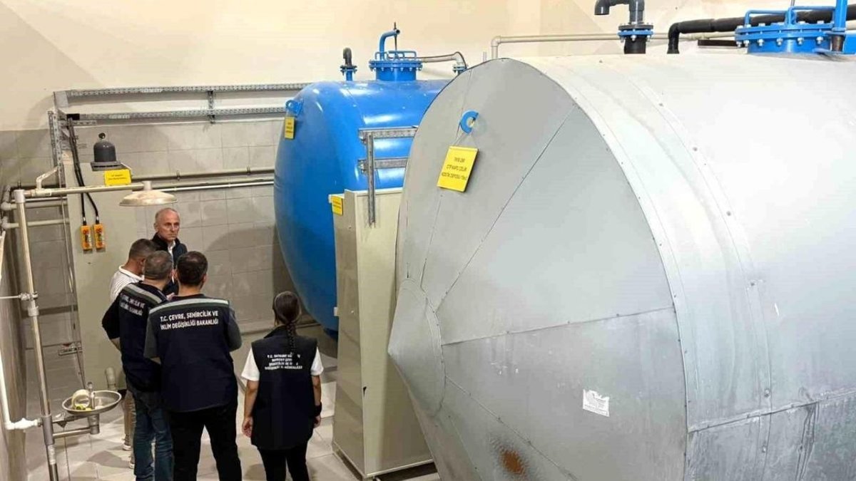 Bayburtta İçme Suyu Tesisine Çevre Güvenliği Denetimi Yapıldı