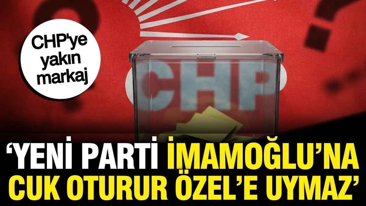 CHP’de Yeni Parti Tartışması Sürüyor İmamoğlu Ve Özel Yorumu Gündemde