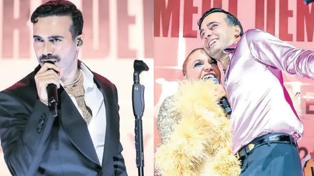 Mert Demir’den Harbiye’de unutulmaz gece! Kibariye sürprizi ve bıyık şovu