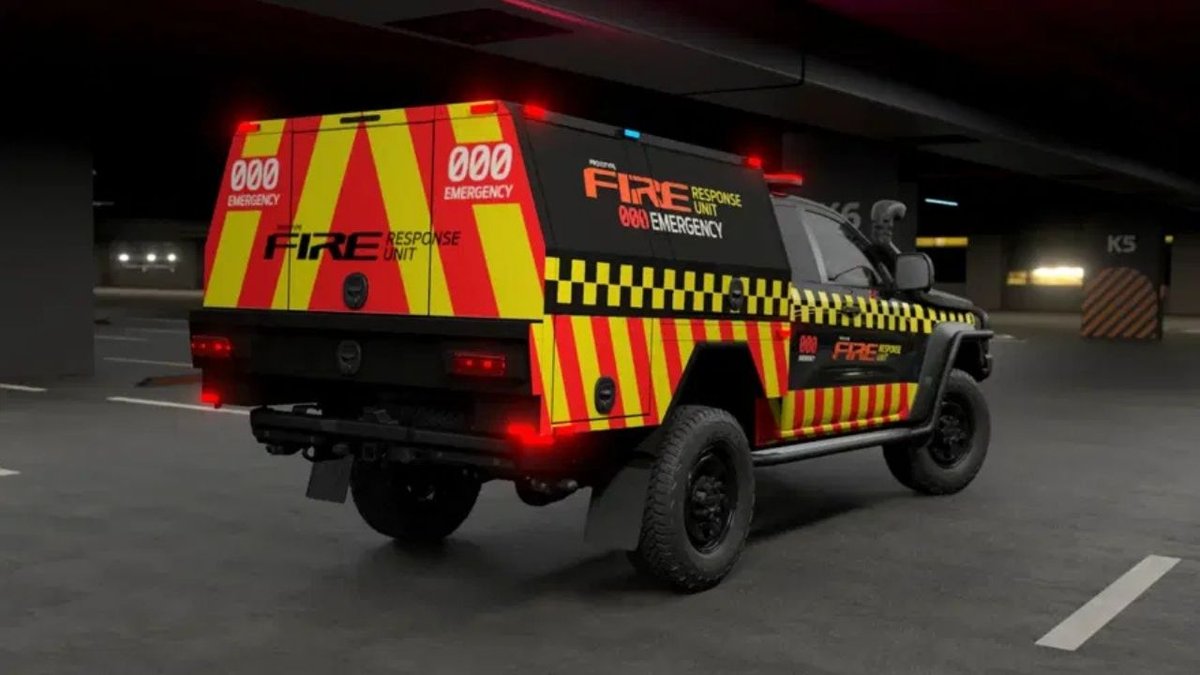 Ford Ranger Super Duty Yangınlara Kendi Kendine Müdahale Edebilecek