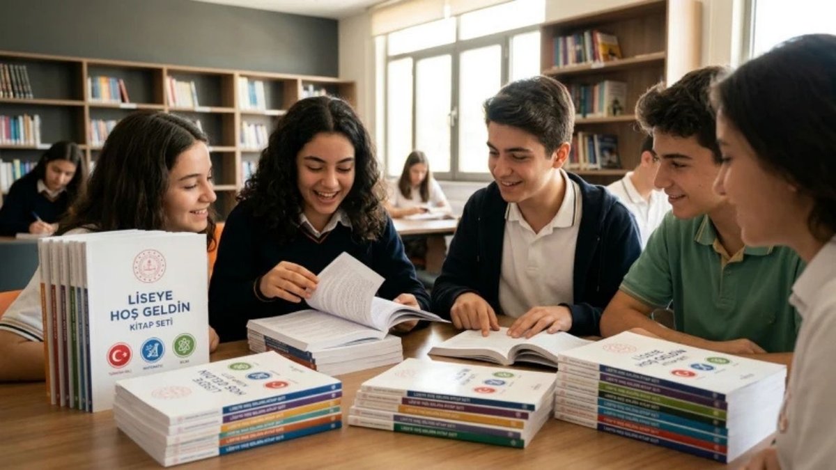 MEB’den Lise Öğrencilerine Yeni Destek: ‘Liseye Hoş Geldin’ Kitap Seti Yayımlandı