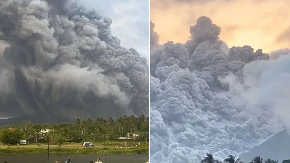 Filipinler'deki Mayon Yanardağı'nda Patlama: Binlerce Kişi Tahliye Edildi