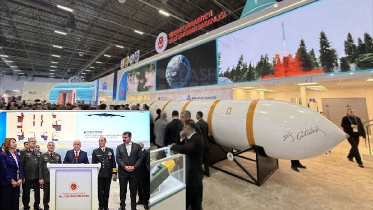 Milli Savunma Bakanlığı, Hipersonik Füze “YILDIRIMHAN”ı SAHA 2026’da Tanıttı