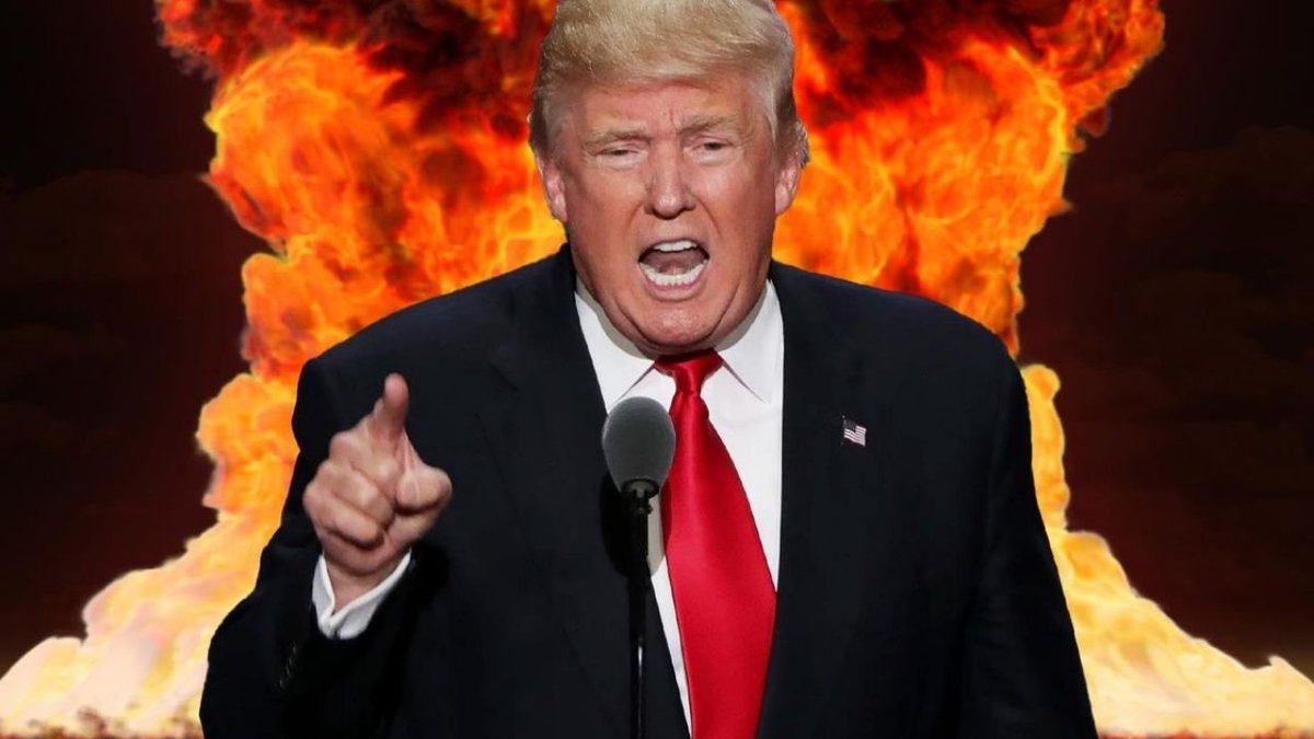 Trump’tan İran’a Sert Uranyum Resti! “Ya Teslim Edin Ya Da İmha Edin”