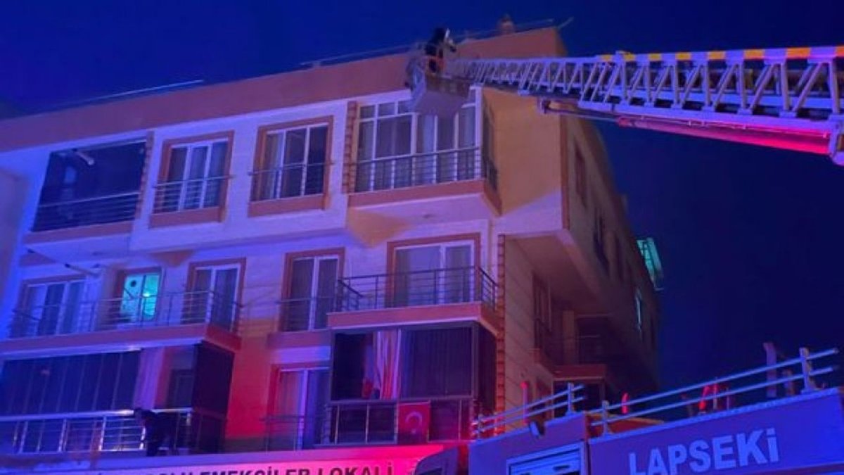 Çanakkale’de Apartman Bodrumunda Yangın: 6 Kişi Dumandan Etkilendi