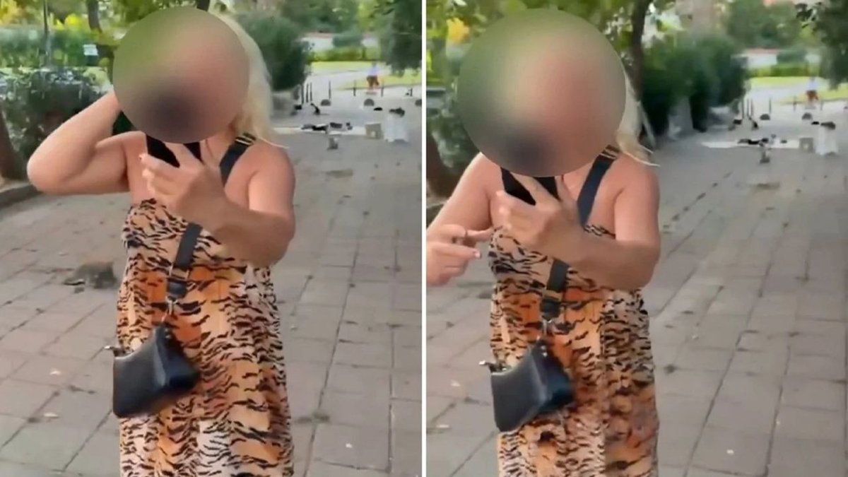 Sokak kedileri için yolu kapattığı iddia edilen kadın gözaltına alındı